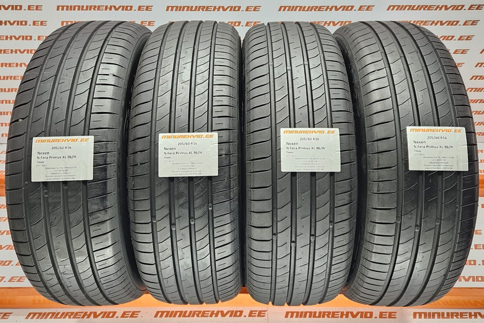 Kasutatud suverehv 205/60R16 Nexen N Fera Primus XL 96/H 3624