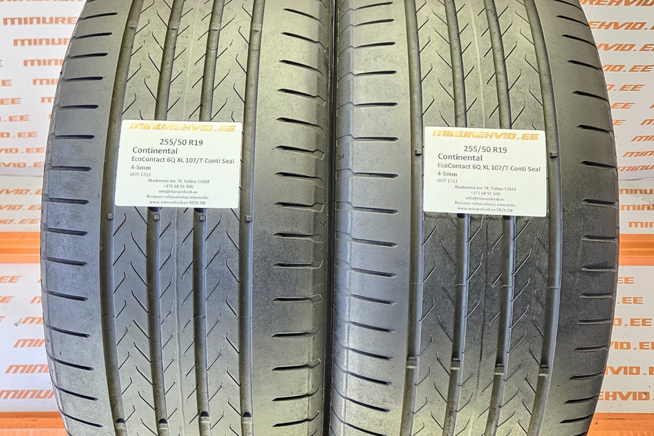 Kasutatud suverehv 255/50R19 Continental EcoContact 6Q XL 107/T Conti Seal