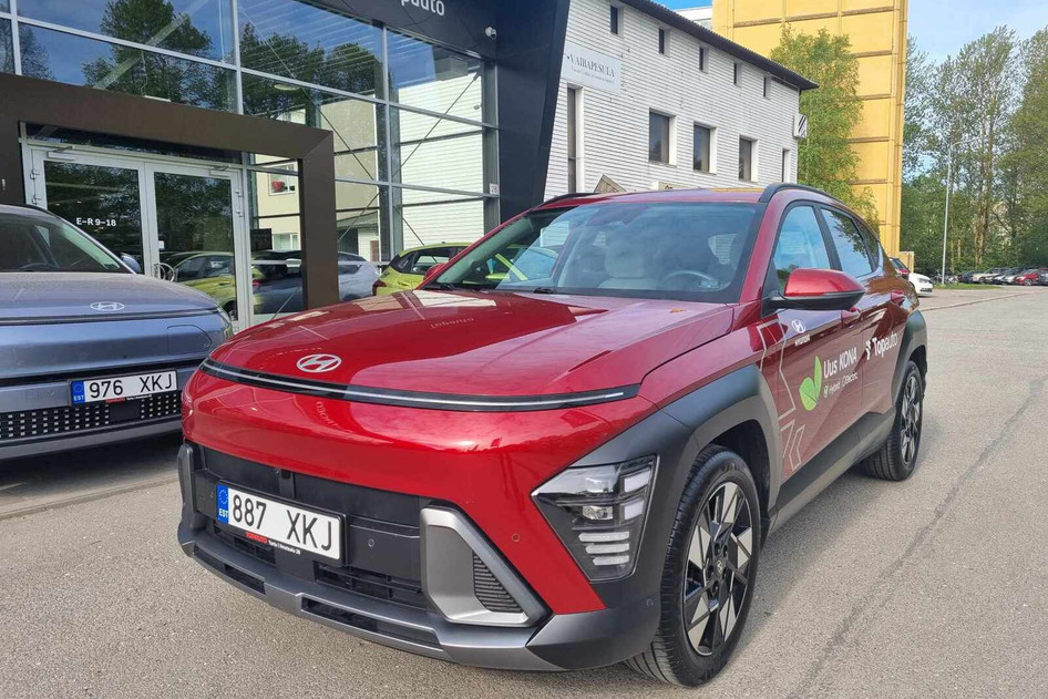 Hyundai Kona, 2023, 1.6, 77.2 kW, hübriid (bensiin/elekter), automaat, esivedu