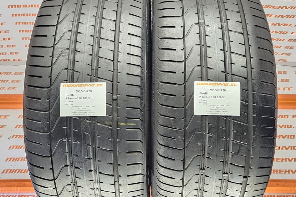 Kasutatud suverehv 295/40R20 Pirelli P Zero N0 FR 106/Y 5021