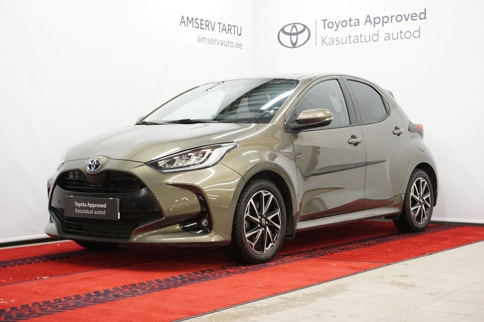 Toyota Yaris, 2021, 1.5, 68 kW, hübriid (bensiin/elekter), automaat, esivedu