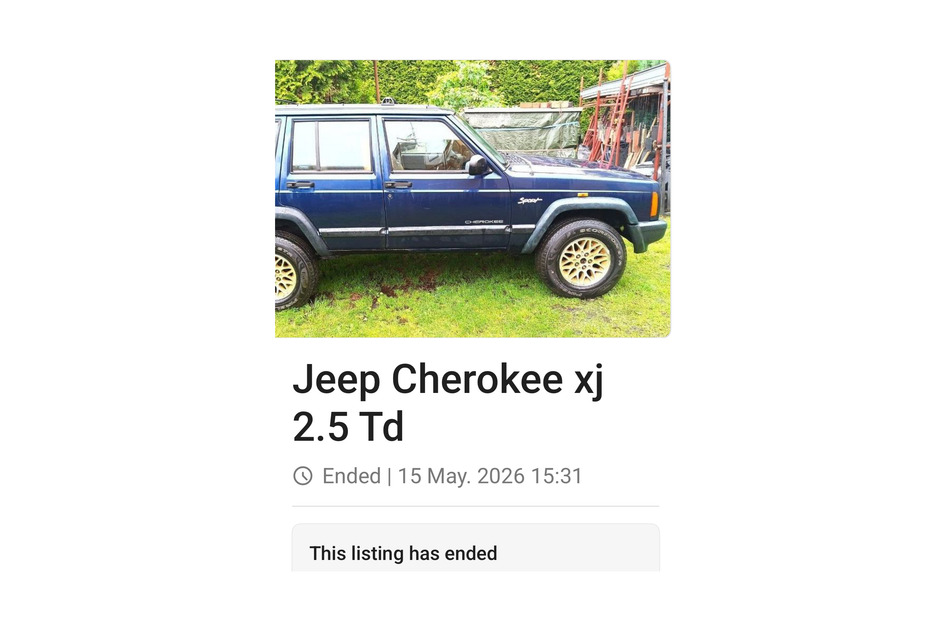 Jeep Cherokee, 1997, 2.5, 85 kW, diisel, manuaal, nelikvedu