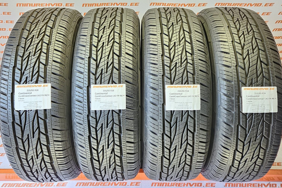 Kasutatud suverehv 215/65R16 Continental ContiCrossContact LX2 FR 98/H