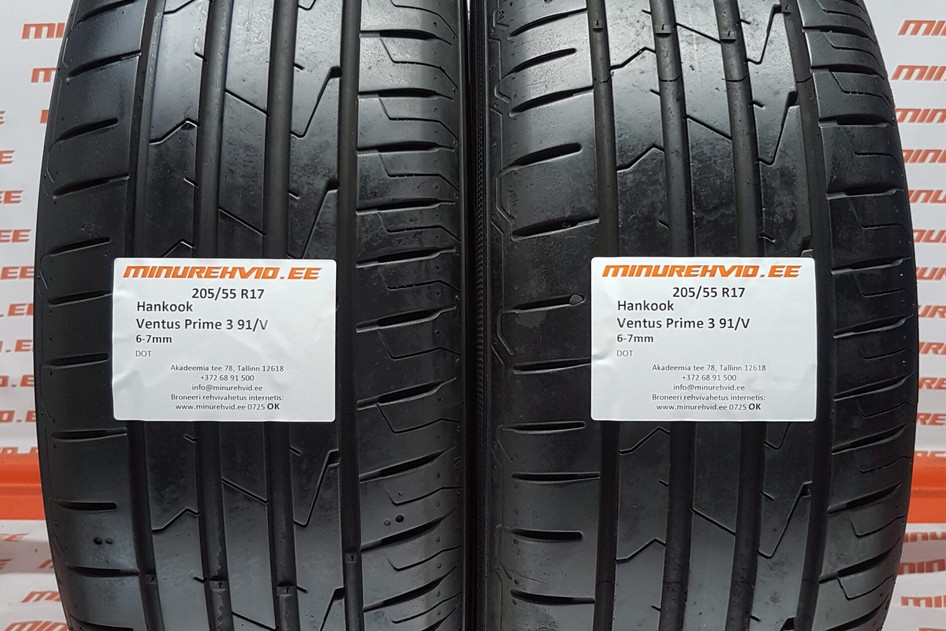 Kasutatud suverehv 205/55R17 Hankook Ventus Prime 3 91/V