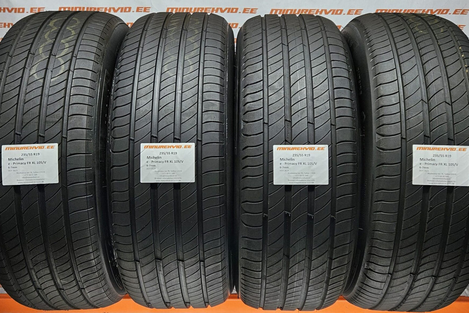 Used summer tire 235/55R19 Michelin e - Primacy FR XL 105/V 0528.24/3623