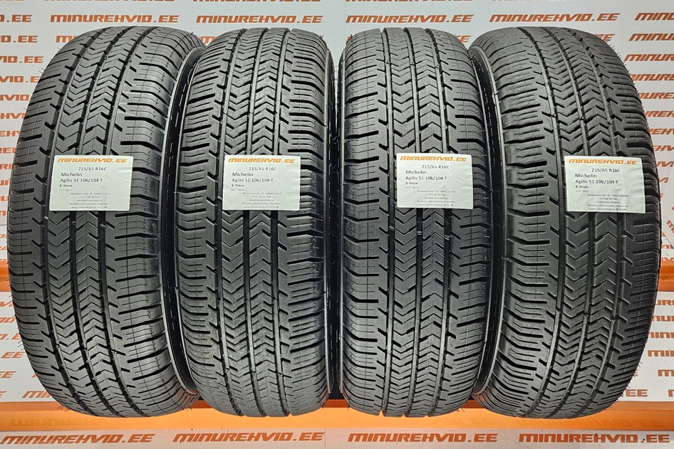 Kasutatud suverehv 215/65R16 Michelin Agilis 51 106/104 T 3823
