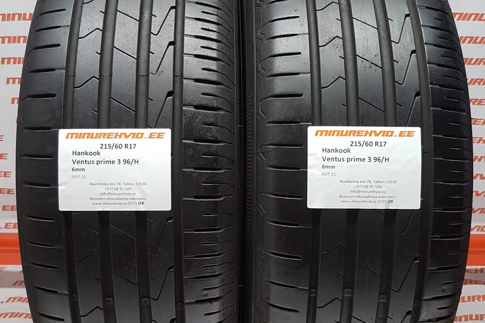 Kasutatud suverehv 215/60R17 Hankook Ventus Prime 3 96/H
