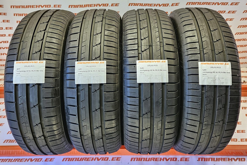 Подержанный летняя шина 195/65R15 Giti GitiSynergy H2 XL 95/H like new