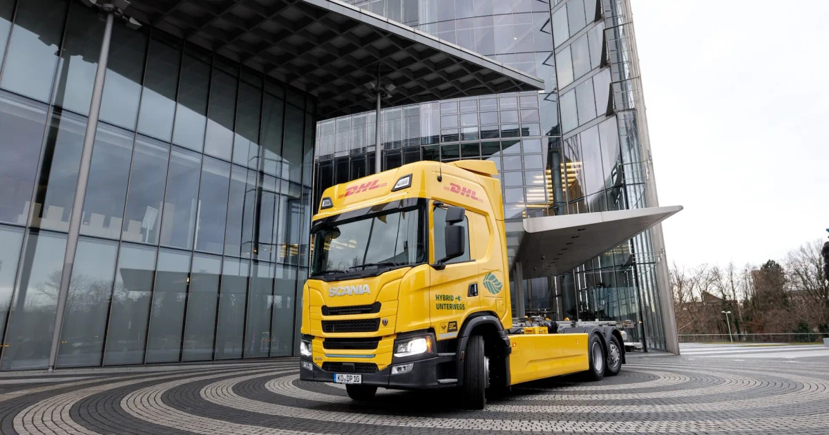 Scania ja DHL elektriveok