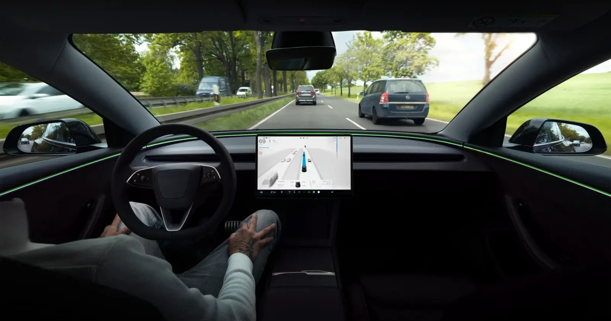 Full Self-Driving Tesla