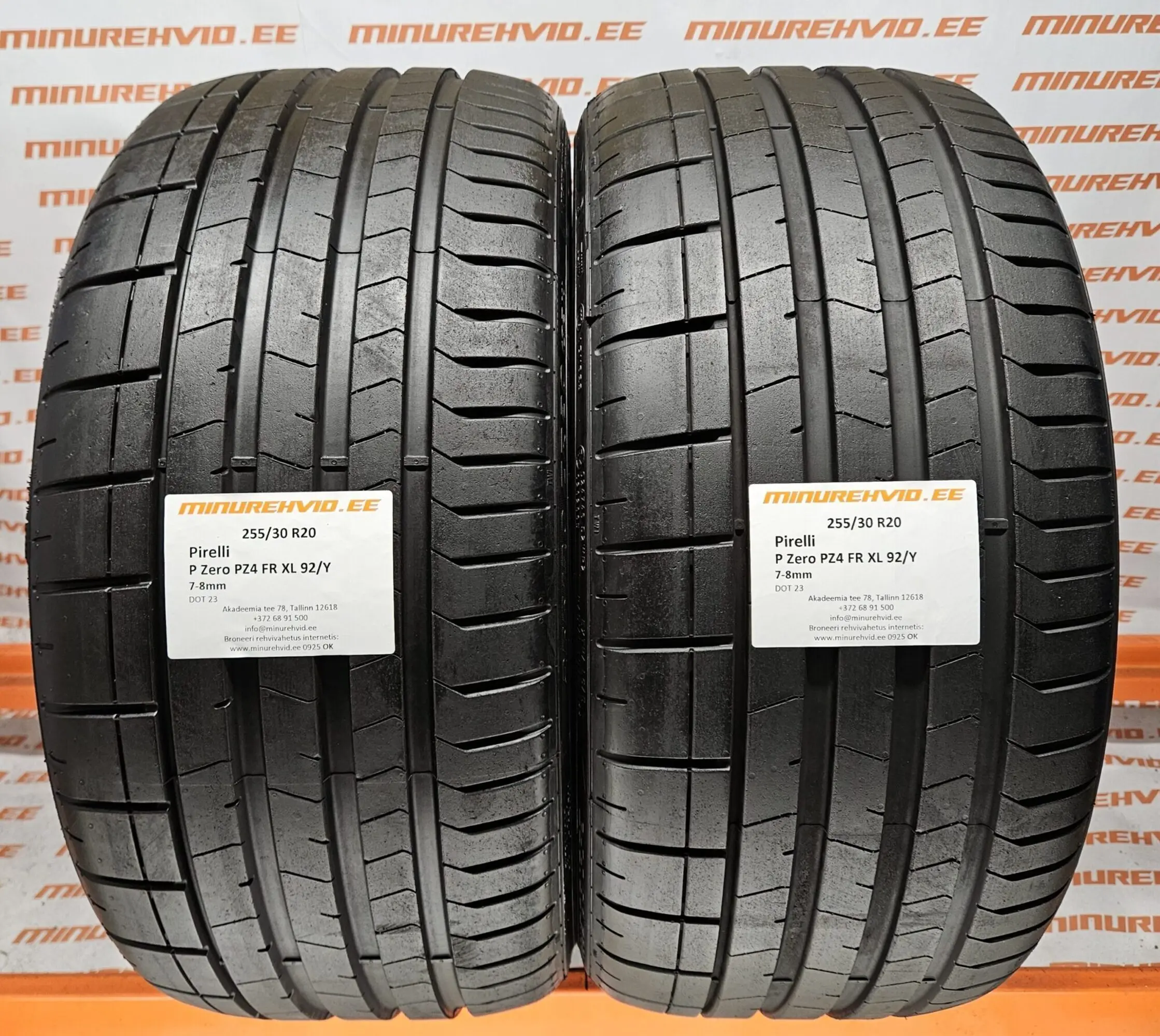 Used summer tire 255/30R20 Pirelli P Zero PZ4 FR XL 92/Y | Autoportaal