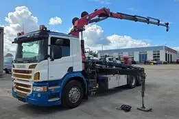 Scania P360 6X2*4 HMF 1720K4 EURO6, 2013, 265 kW, дизель, автомат