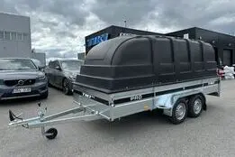 Tiki Treiler Keevis PRO 400-DLH 4.0x1.5 Plastkaanega haagis, 2025