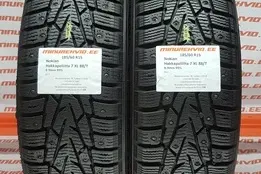 Подержанный шипованная шина 185/60R15 Nokian Hakkapeliitta 7 XL 88/T