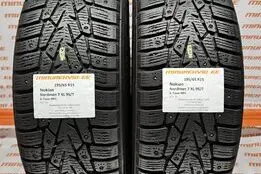 Подержанный шипованная шина 195/65R15 Nokian Nordman 7 XL 95/T.