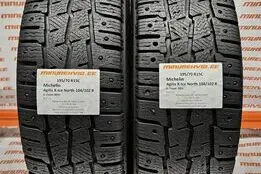 Подержанный шипованная шина 195/70R15 Michelin Agilis X-Ice North 104/102 R