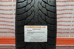 Подержанный шипованная шина 205/75R16 Nokian Hakkapeliitta C4 113/111 R