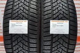 Подержанный нешипованная шина 215/55R16 Dunlop Winter Sport 5 93/H
