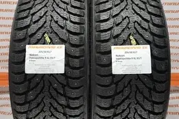 Подержанный шипованная шина 205/50R17 Nokian Hakkapeliitta 9 XL 93/T