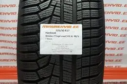 Подержанный нешипованная шина 225/50R17 Hankook Winter i*Cept Evo 2 FR XL 98/V