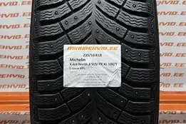 Подержанный шипованная шина 235/55R18 Michelin X-Ice North 4 SUV FR XL 104/T.