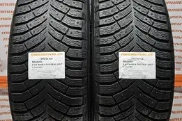 Подержанный шипованная шина 235/55R18 Michelin X-Ice North 4 SUV FR XL 104/T