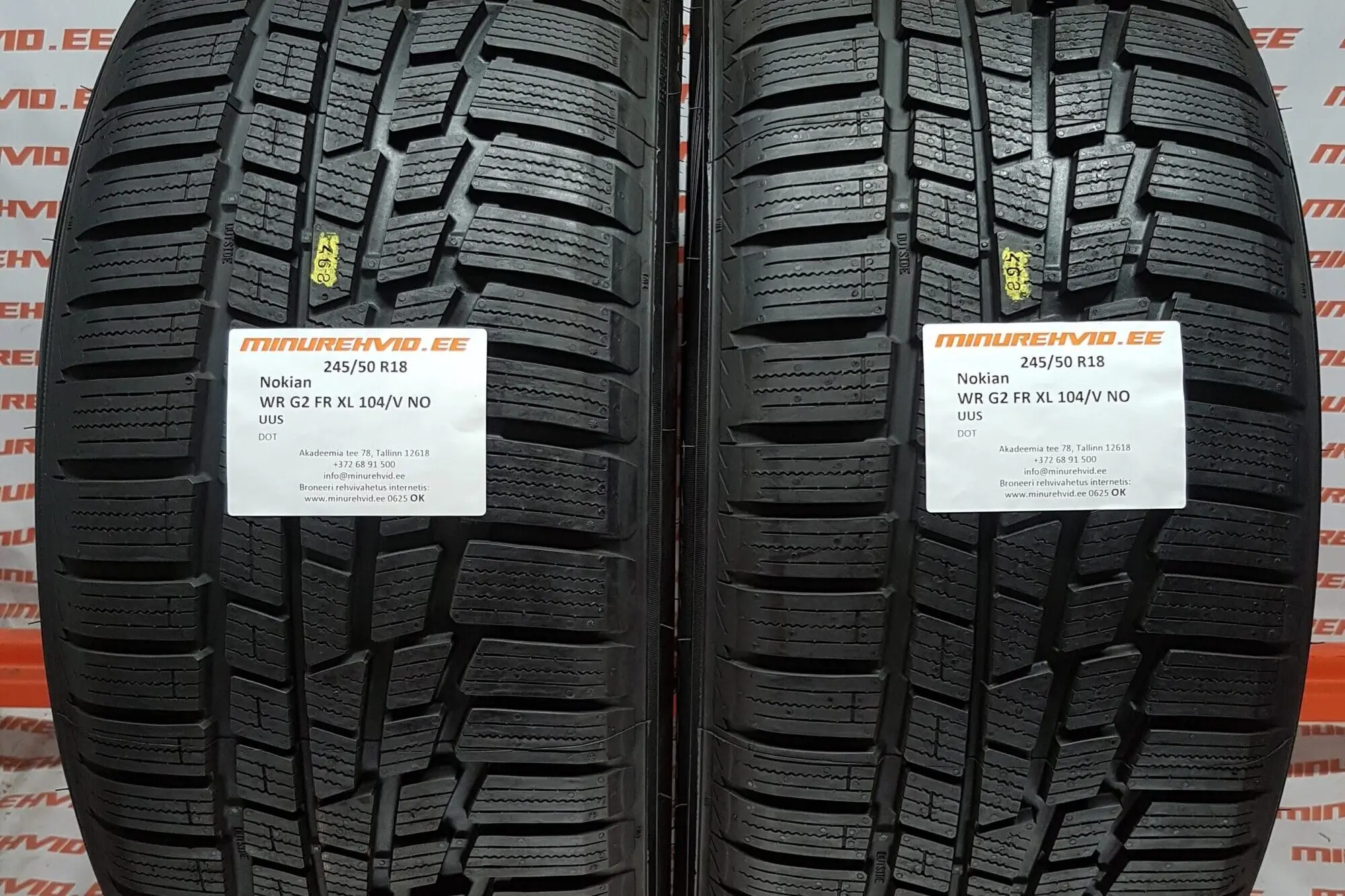 Uus lamellrehv 245/50R18 Nokian WR G2 FR XL 104/V NO