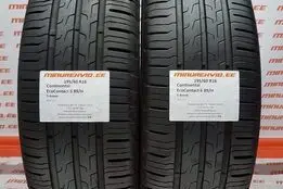Подержанный летняя шина 195/60R16 Continental EcoContact 6 89/H