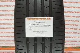 Подержанный летняя шина 205/60R16 Continental ContiPremiumContact 5 XL 96/V