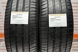 Подержанный летняя шина 215/55R17 Michelin Primacy 3 FR 94/W