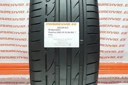 Подержанный летняя шина 225/45R17 Bridgestone Potenza S001 FR 91/W RSC *