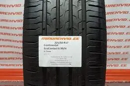Подержанный летняя шина 225/60R17 Continental EcoContact 6 99/H