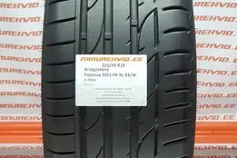 Подержанный летняя шина 225/40R19 Bridgestone Potenza S001 FR XL 93/W