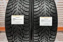 Подержанный нешипованная шина 225/55R17 Nokian Hakkapeliitta R3 XL 101/R