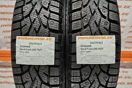 Подержанный шипованная шина 155/70R13 Gislaved Nord Frost 100 75/T