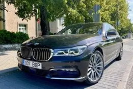 BMW 740, 2016, 3.0, 235 kW, diisel, automaat, nelikvedu