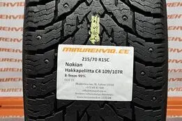 Used studded tire 215/70R15 Nokian Hakkapeliitta C4 109/107R