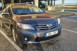 Toyota Corolla, 2012, 1.6, 97 kW, bensiin, manuaal, esivedu