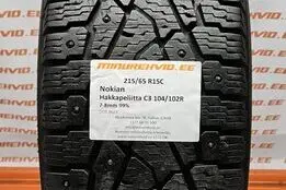 Used studded tire 215/65R15 Nokian Hakkapeliitta C3 104/102R