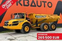 Volvo A 30 G 6x6, 264 kW, diisel