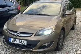 Opel Astra, 2014, 1.4, 103 kW, bensiin, manuaal, esivedu