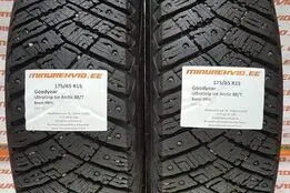 Подержанный шипованная шина 175/65R15 GoodYear UltraGrip Ice Arctic XL 88/T