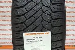 Подержанный шипованная шина 205/60R16 Continental ContiIceContact XL 96/T