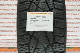 Подержанный шипованная шина 205/65R16 Nokian Hakkapeliitta C3 107/105 R/