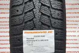 Подержанный шипованная шина 215/65R16 Marshal Powergrip KC11 109/107R
