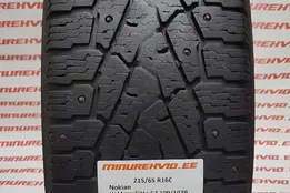 Подержанный шипованная шина 215/65R16 Nokian Hakkapeliitta C3 109/107/R