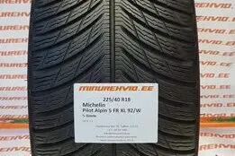 Kasutatud lamellrehv 225/40R18 Michelin Pilot Alpin 5 FR XL 92/W