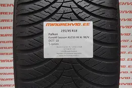 Kasutatud lamellrehv 235/45R18 Falken EuroAll Season AS210 FR XL 98/V