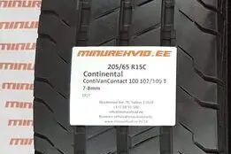 Kasutatud suverehv 205/65R15 Continental ContiVanContact 100 102/100 T