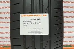 Used summer tire 205/60R16 Hankook Ventus Prime 3 92/96/H/V